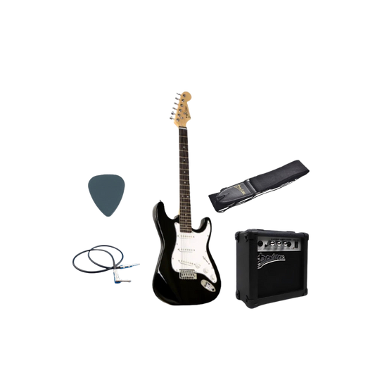 deviser sss electric guitar bundle strap amp amplifier pick picks cable strat stratocaster shop store beirut lebanon