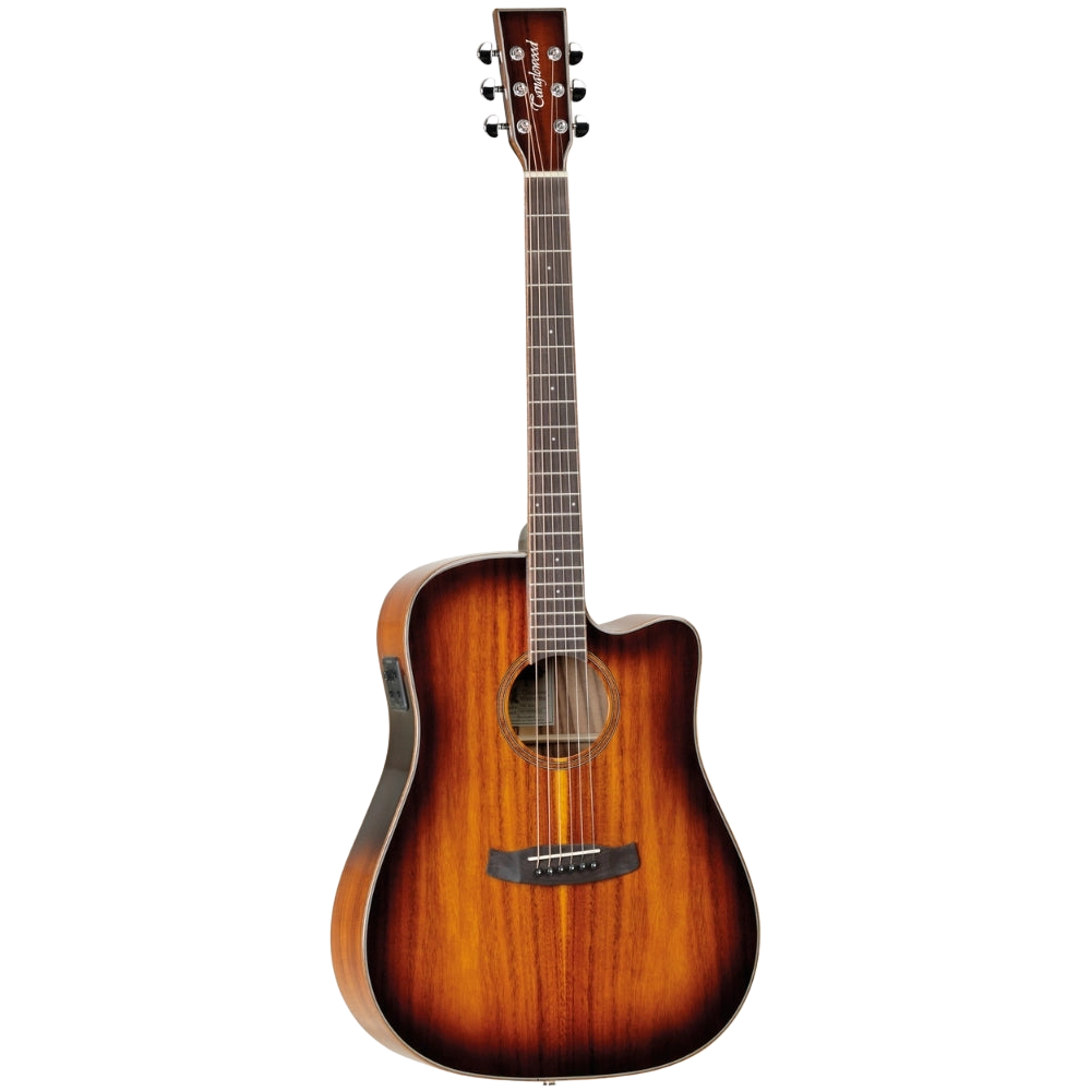 tanglewood cutaway dreadnought electro acoustic guitar koa shop store beirut lebanon