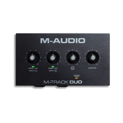 M-Audio M-Track Duo 2-channel USB Audio Interface with 2 Combo Inputs