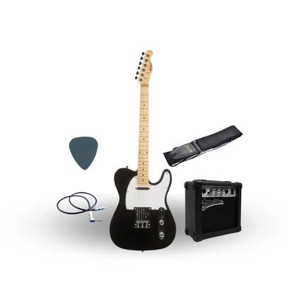 aiersi tele telecaster bundle electric guitar amp amplifier strap pick picks jackcable cable shop store beirut lebanon