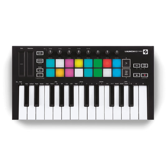 Novation Launchkey Mini [MK3] Portable MIDI Keyboard Controller