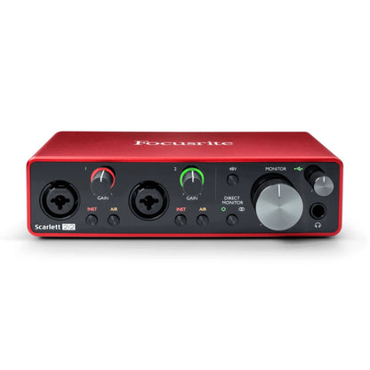 Focusrite Scarlett 2i2 [3rd Gen] 2-in, 2-out USB Audio Interface