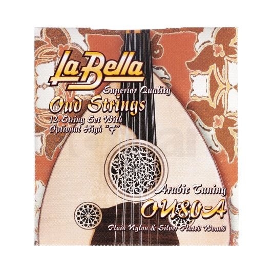 La Bella OU80A Oud Strings, Fa Fa Tuning