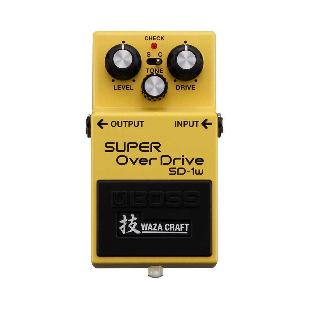 BOSS SD-1W Waza Craft Super OverDrive Pedal