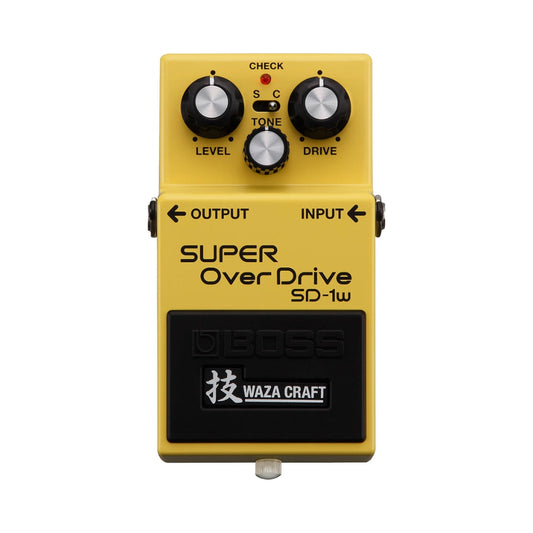 BOSS SD-1W Waza Craft Super OverDrive Pedal