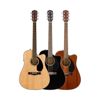 Fender CD-60SCE Dreadnought Electro-Acoustic Guitar (Multiple Colors Available)