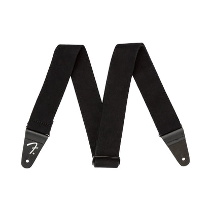 Fender 0990642006 SuperSoft Strap, Black, 2"