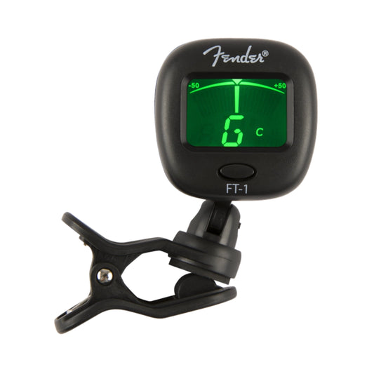 Fender 0239978000 FT-1 Pro Clip-On Tuner, Black