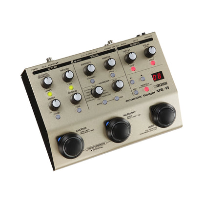 BOSS VE-8 Acoustic Singer Vocal Effects Processor