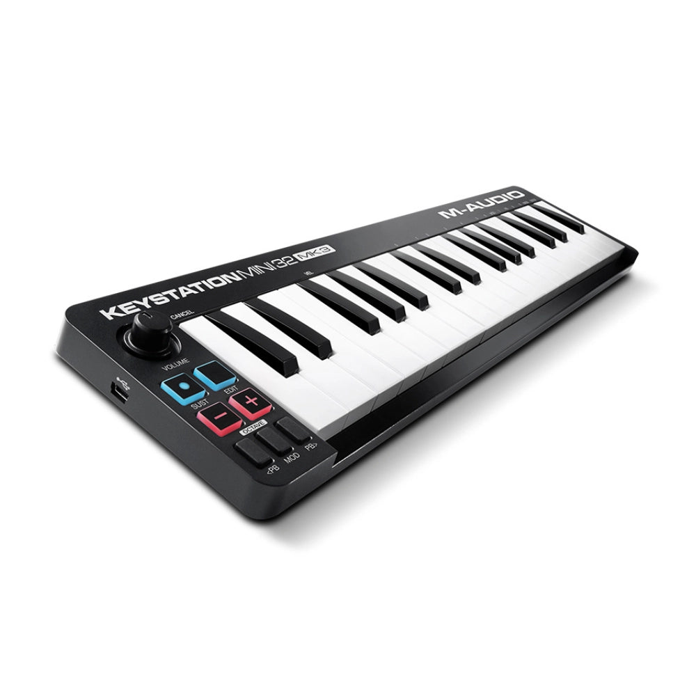 M-Audio Keystation Mini 32 MK3 Portable Mini USB MIDI Keyboard Controller