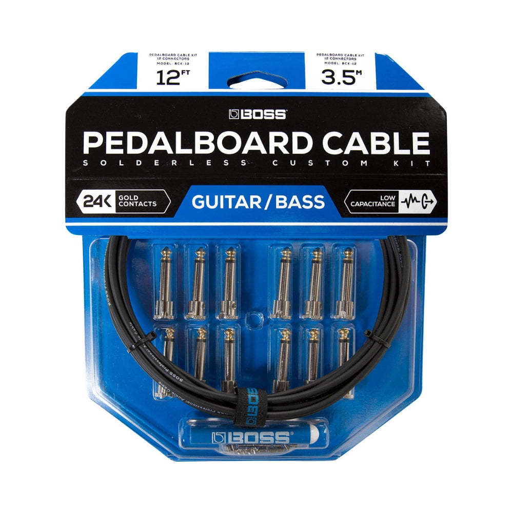 BOSS BCK-12 Pedalboard Cable Kit