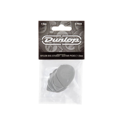 Jim Dunlop BIG STUBBY® NYLON PICK 1.0MM 445P100 (6 Pack)
