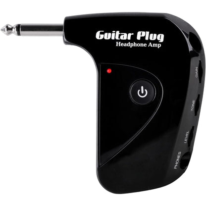 Guitar Plug Headphone Amp with Distortion Effect