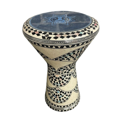 Egyptian Derbake Ceramic Style