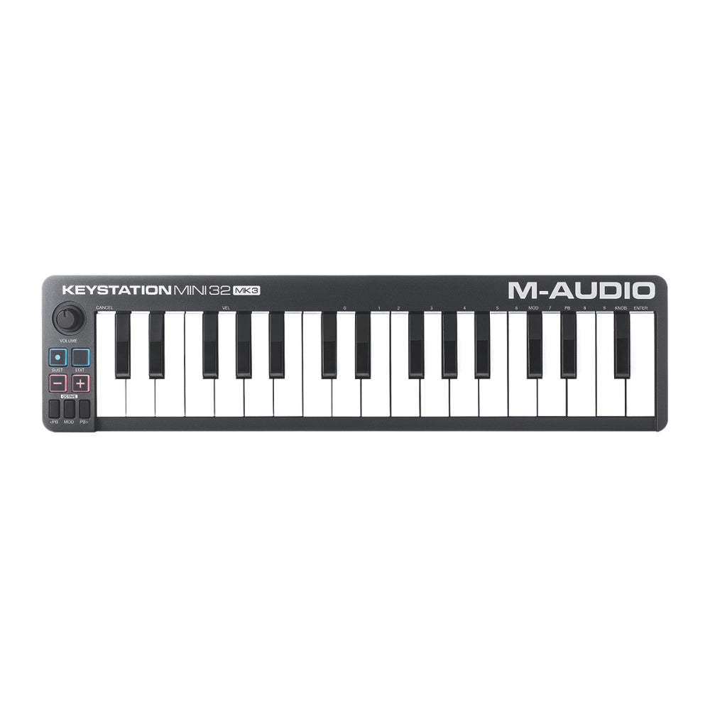 M-Audio Keystation Mini 32 MK3 Portable Mini USB MIDI Keyboard Controller