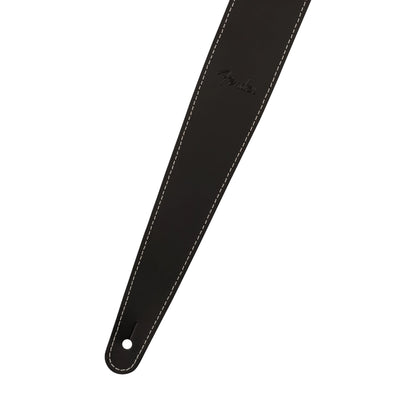 Fender 0990642106 2" Essentials Leather Strap, Black