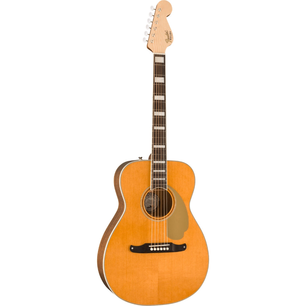 Fender 0971022334 California Vintage Malibu Acoustic Guitar with Case