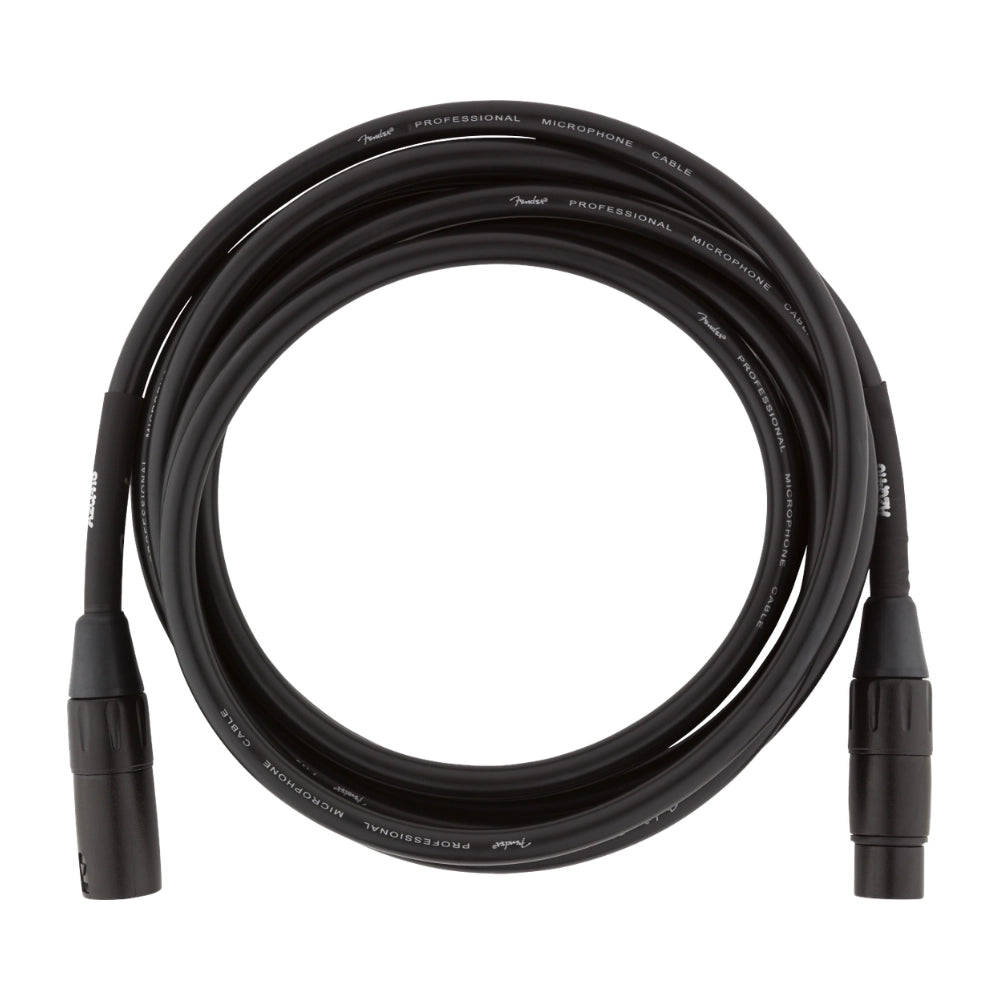 Fender 0990820022 Professional Series Microphone Cable, 10', Black