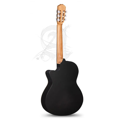 Alhambra Black Satin CW EZ Electro-Classical Guitar