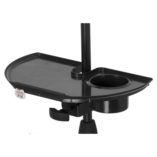 Gator Frameworks Mic Stand Accessory Tray with Drink Holder GFW-MICACCTRAY