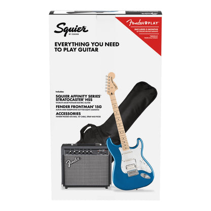 Fender's Squier Affinity Series Stratocaster HSS Electric Guitar Pack (Multiple Colors Available)
