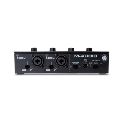 M-Audio M-Track Duo 2-channel USB Audio Interface with 2 Combo Inputs