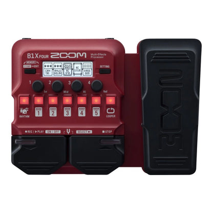 Zoom B1X FOUR Bass Multi-Effect Pedal