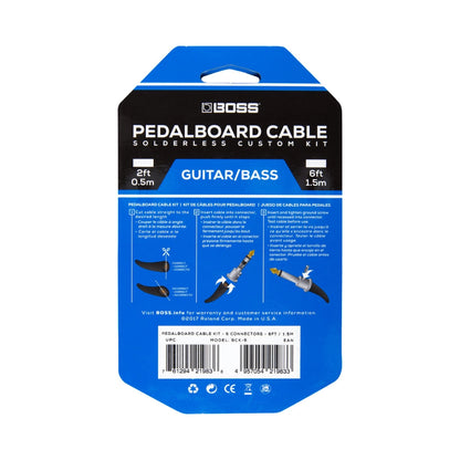 BOSS BCK-6 Pedalboard Cable Kit