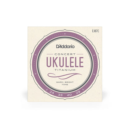 D'Addario Concert Ukulele Strings Set EJ87C