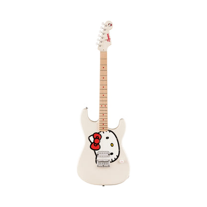 Fender's Squier 0379102980 Fender x Hello Kitty White Stratocaster