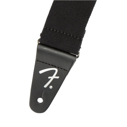 Fender 0990642006 SuperSoft Strap, Black, 2"