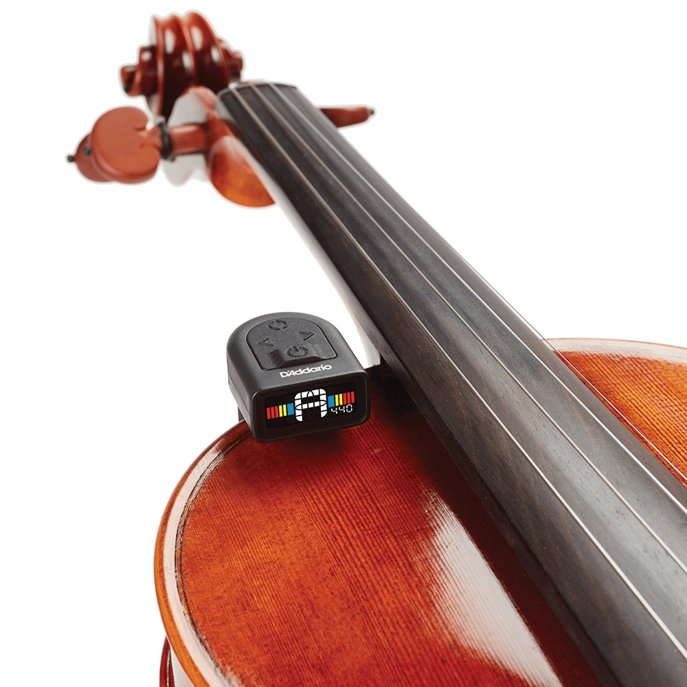 D'Addario Micro Violin Chromatic Tuner with Violin Mount PW-CT-14