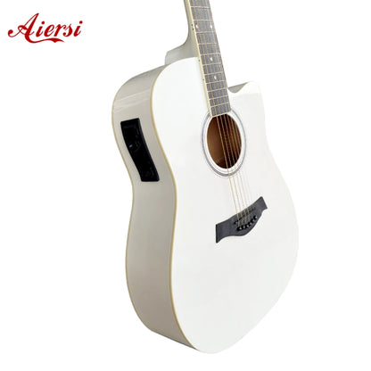 Aiersi SG028CE Electro-Acoustic Guitar (Multiple Colors Available)