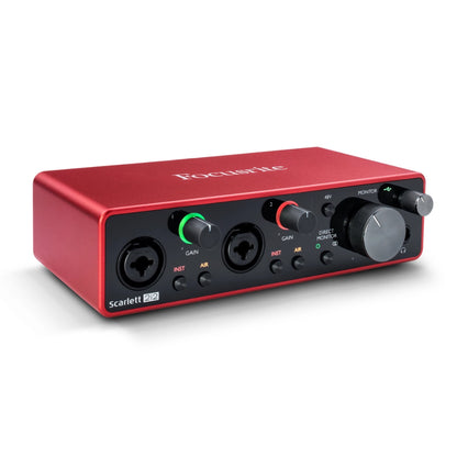 Focusrite Scarlett 2i2 [3rd Gen] 2-in, 2-out USB Audio Interface