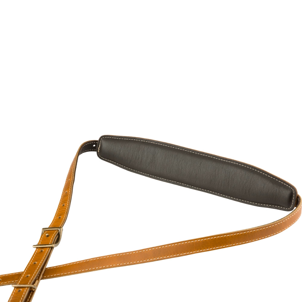 Fender 0990689150 Mustang Saddle Strap, Long, Butterscotch, 2.25"