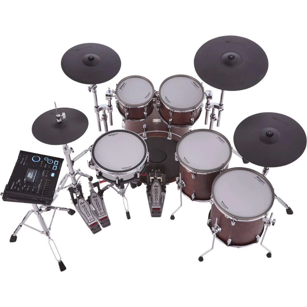 Roland VAD716 Electric V-Drums Acoustic Design - Gloss Crimson Finish