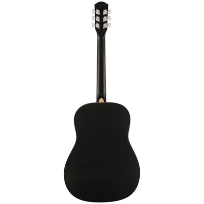 Fender 0971910006 FA-25 Dreadnought Acoustic Guitar, WN Black