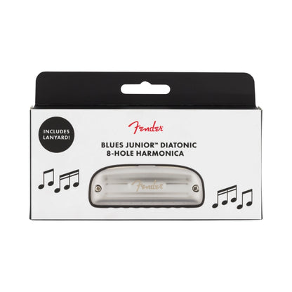 Fender 0990701202 Blues Junior Diatonic 8-hole Harmonica, Key of G