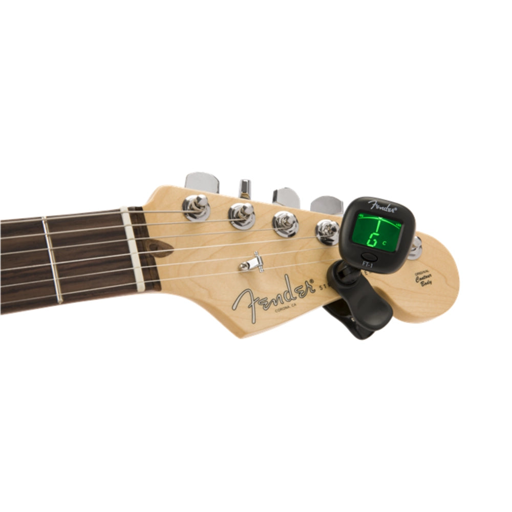 Fender 0239978000 FT-1 Pro Clip-On Tuner, Black