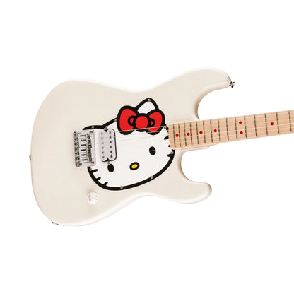 Fender's Squier 0379102980 Fender x Hello Kitty White Stratocaster