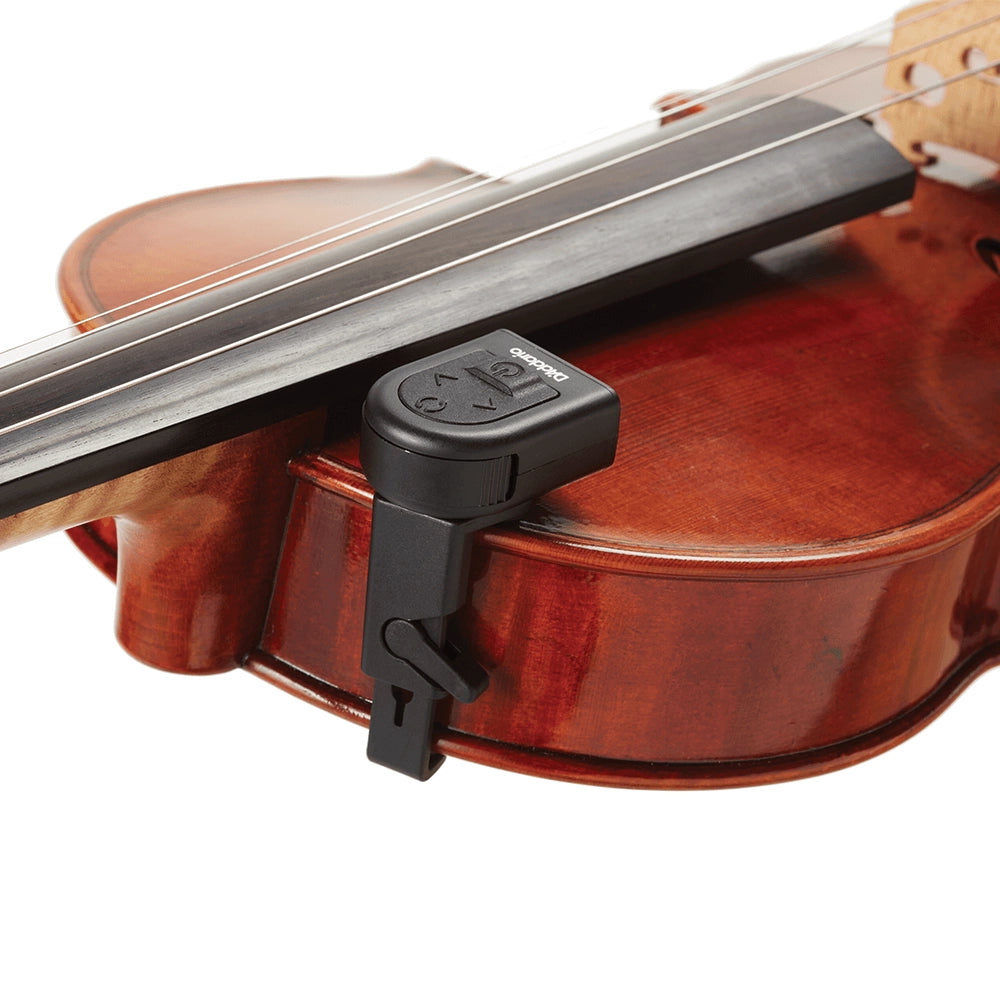 D'Addario Micro Violin Chromatic Tuner with Violin Mount PW-CT-14
