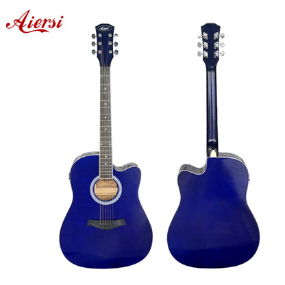 Aiersi SG028CE Electro-Acoustic Guitar (Multiple Colors Available)