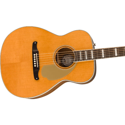 Fender 0971022334 California Vintage Malibu Acoustic Guitar with Case