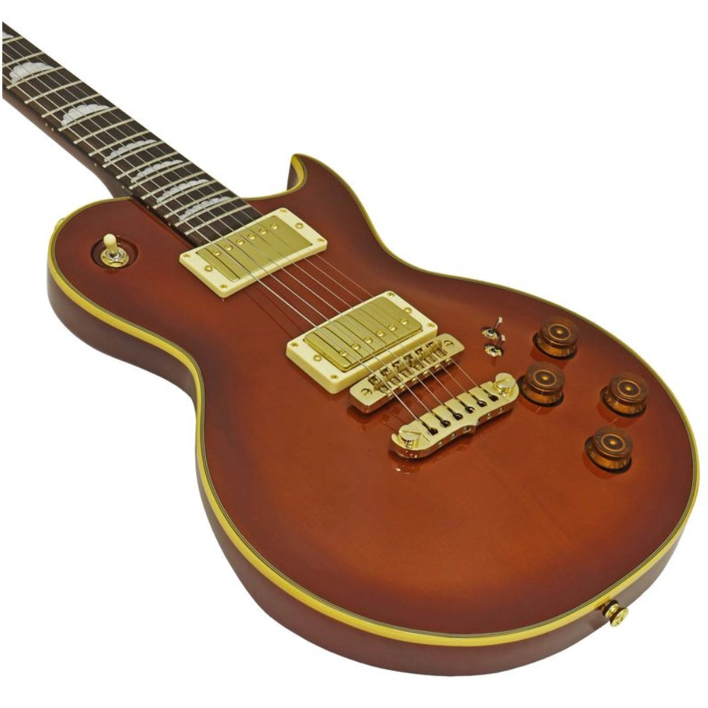Aria PE-F80 Les Paul Style Electric Guitar (Multiple Colors Available)