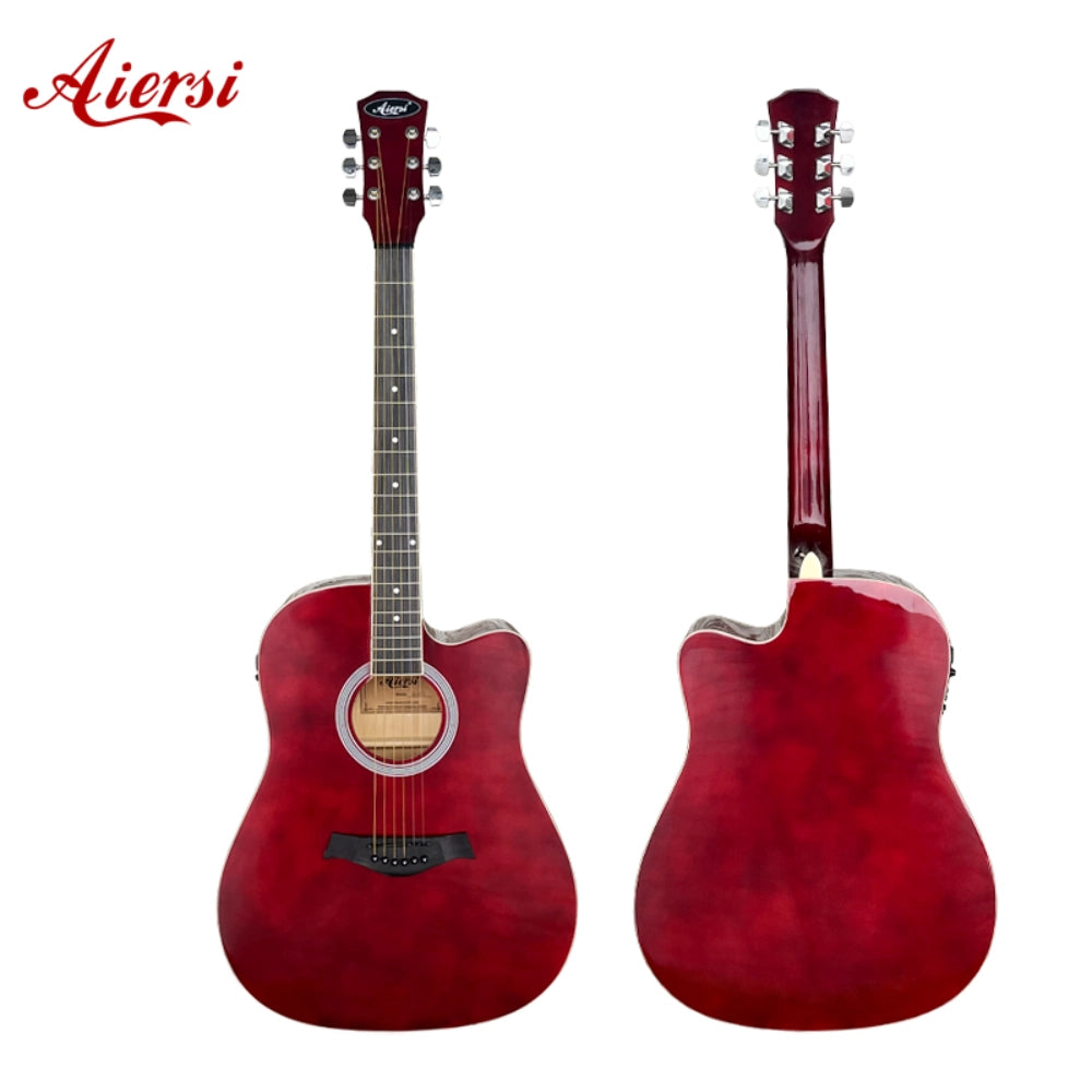 Aiersi SG028CE Electro-Acoustic Guitar (Multiple Colors Available)