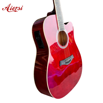 Aiersi SG028CE Electro-Acoustic Guitar (Multiple Colors Available)