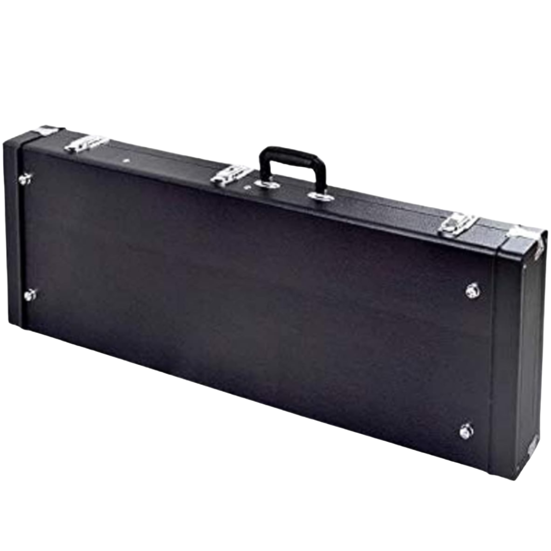 Electric guitar rectangular leather Hard case