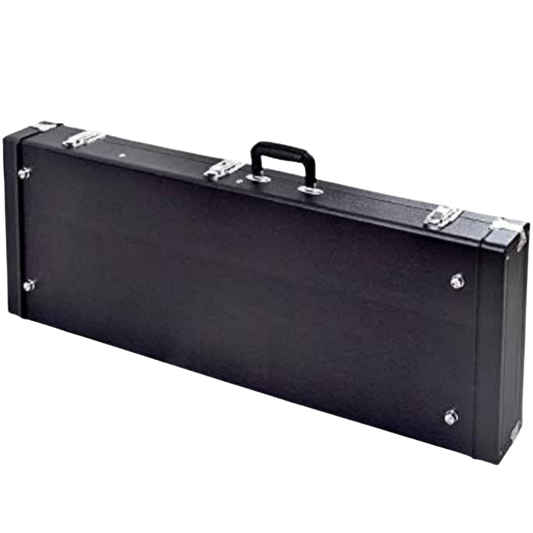 Electric guitar rectangular leather Hard case