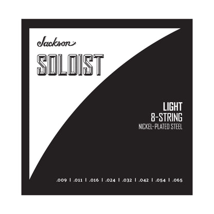 Jackson 2990965008 Soloist Strings 8 String, Light .009-.065