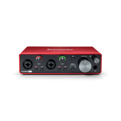 Focusrite Scarlett 2i2 [3rd Gen] 2-in, 2-out USB Audio Interface